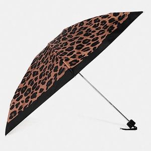 COACH UV PROTECTION UMBRELLA N LEOPARD PRINT